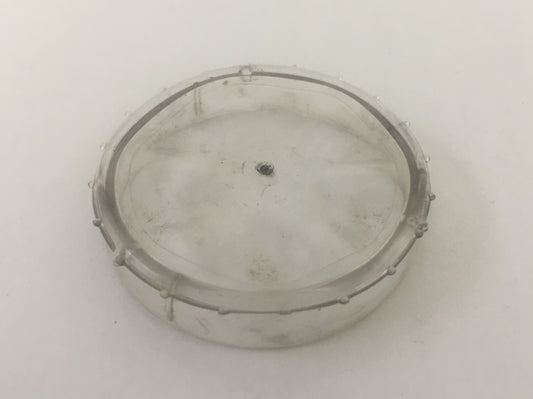 Verschlussdeckel 7,5cm Öltank transparent im Ölofen GEBRAUCHT